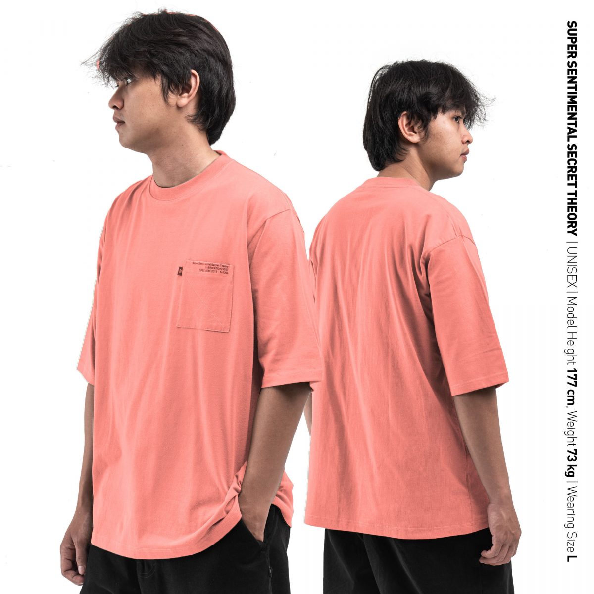 Basic Pocket Heavyweight Shades Pink