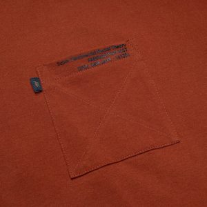 Basic Pocket Heavyweight Brick Red