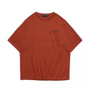 Basic Pocket Heavyweight Brick Red