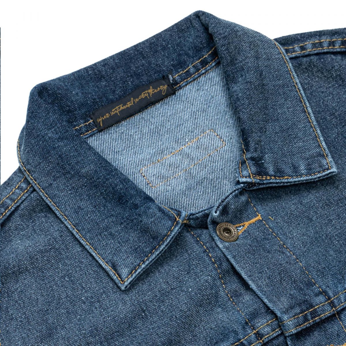 INDIGO DENIM JACKET - DARK BLUE