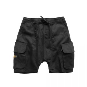 Dropped Pants Black