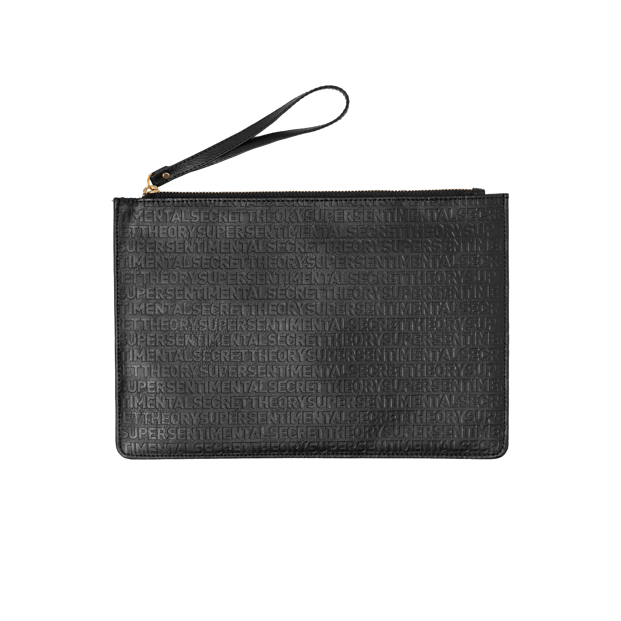 Monogram Clutch Bag Black – Super Sentimental Secret Theory