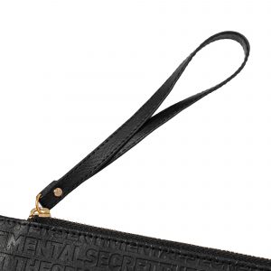 Monogram Clutch Bag Black