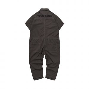 Coverall Washed Grey