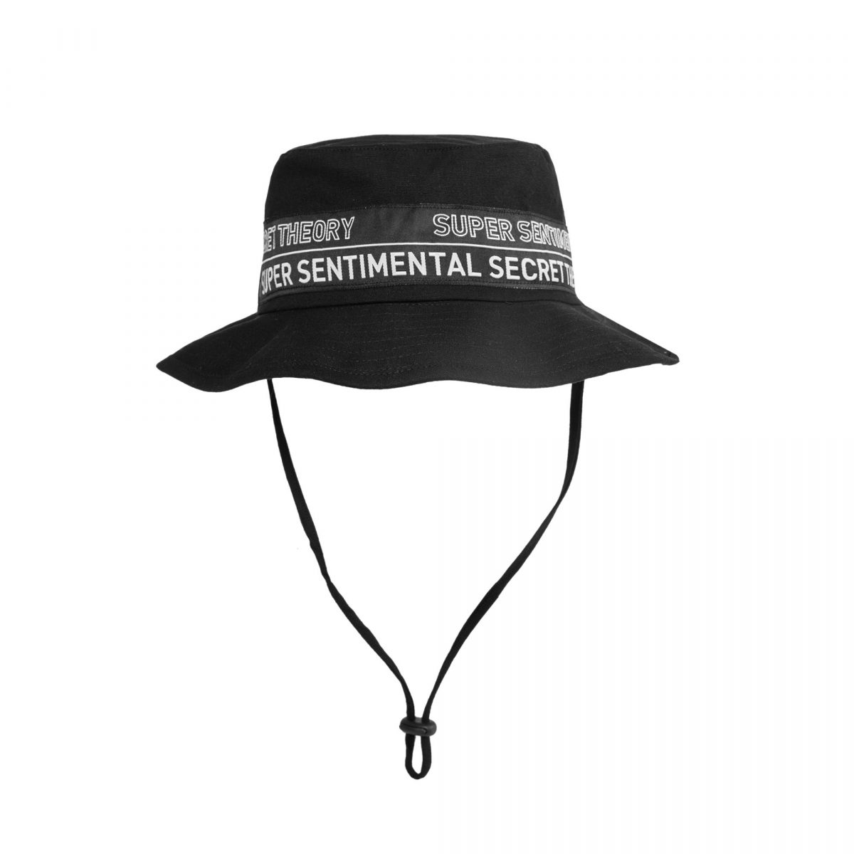 Hunter Hat Taped Black