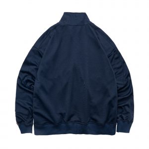 Track Top Oversize Taped Navy