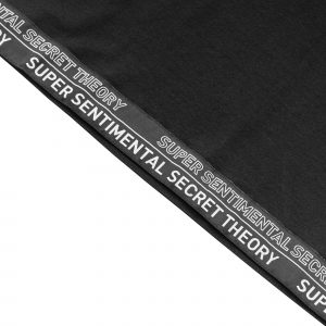 Basic Pocket Taped Black Heavyweight Tshirt