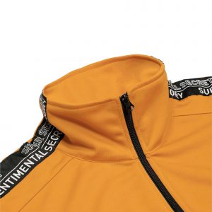 Track Top Oversize Taped Orange – Super Sentimental Secret Theory