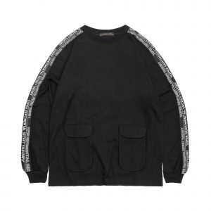Keeper Taped Black Heavyweight Tshirt