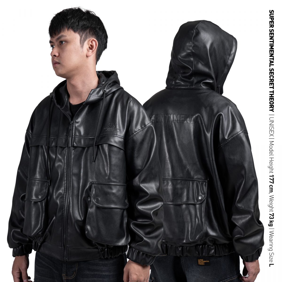Diablo Jacket Leather Black