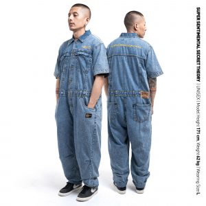 Coverall 1.0 Shortsleeve Denim Light Indigo