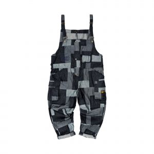 Experienced Suit 2.0 Mondrian Pattern Indigo