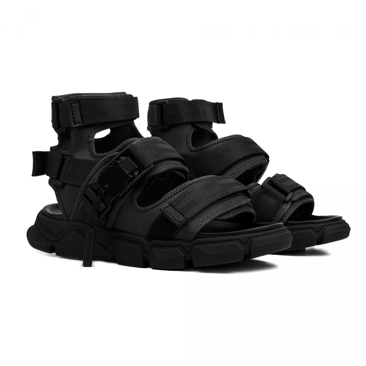 Voyagers High Top Sandal Black