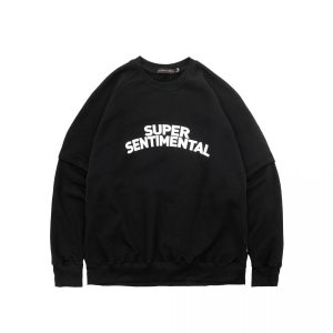 Russel Black 330gsm Crewneck