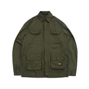 Forte Long Sleeve Work Shirt Olive