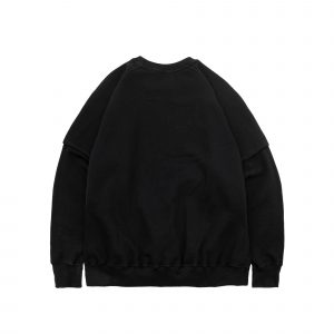 Russel Black 330gsm Crewneck