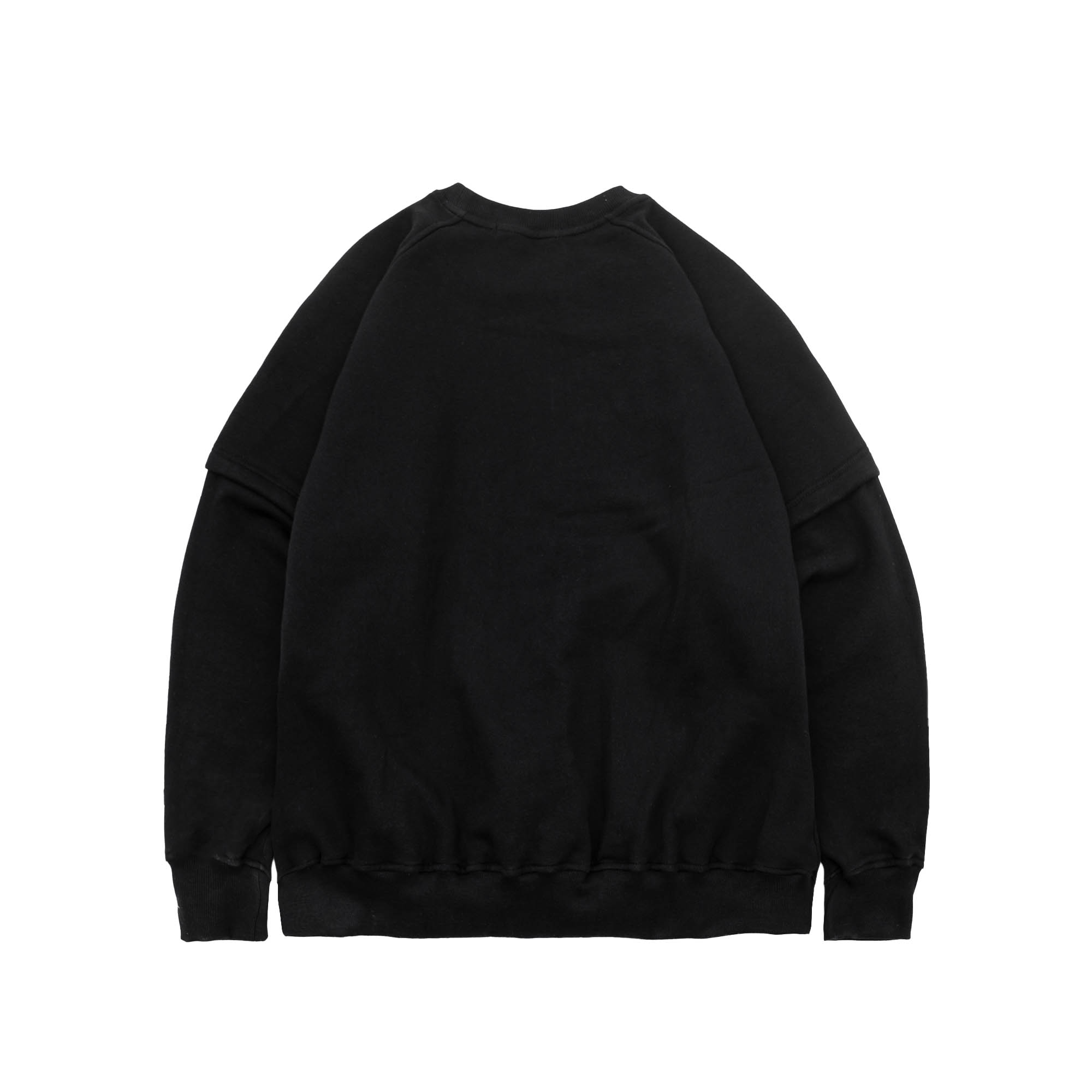 Black crewnecks sale