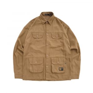 Forte Long Sleeve Work Shirt Camel
