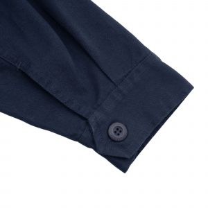 Buy Navy/White/Stone Relaxed Fit Long Sleeve Heavyweight 100