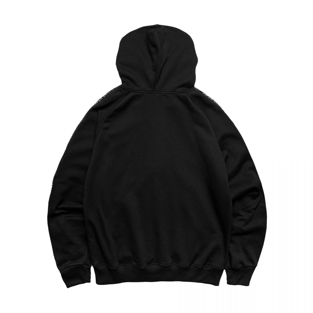 TAPED HOODIE [BLACK]_24FW - SAN SAN GEAR