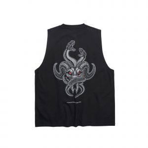 SSST x Deadsquad Snakegoat Tanktop Black