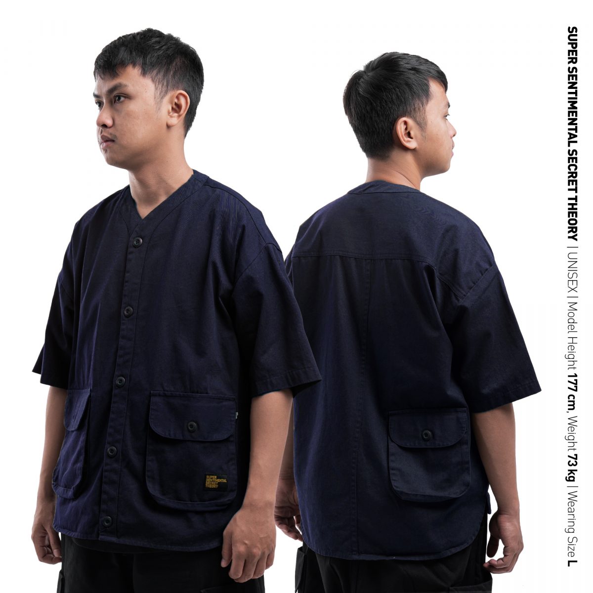 Homer Baseball Shirt Navy