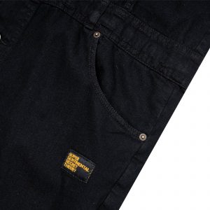 Coverall 1.0 Shortsleeve Denim Washed Black