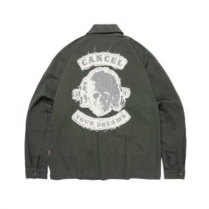 SSST x Isser James Amendment Oversized Shirt Olive