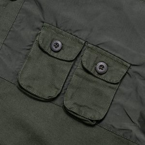 SSST x Isser James Amendment Oversized Shirt Olive