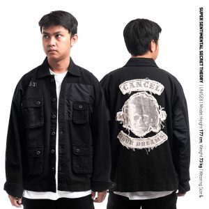 SSST x Isser James Amendment Oversized Shirt Black
