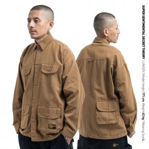 Forte Long Sleeve Work Shirt Camel