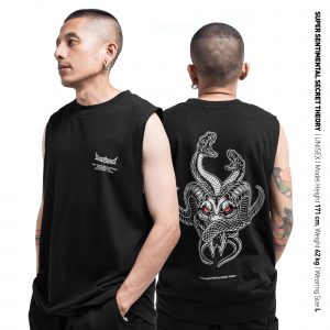 SSST x Deadsquad Snakegoat Tanktop Black