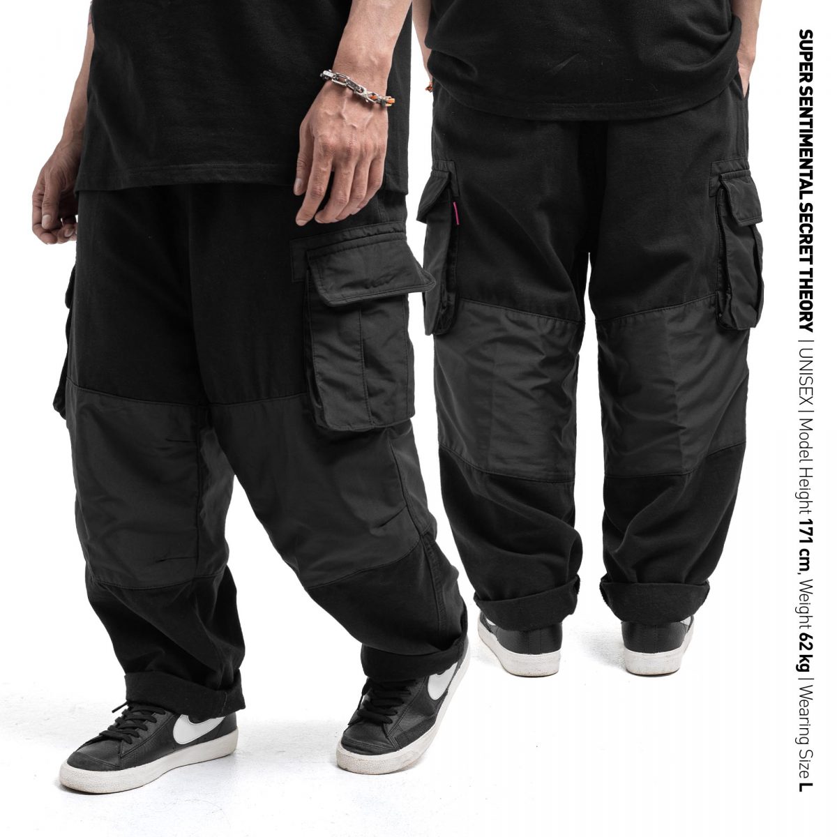 SSST x Isser James Craftman Pants Black