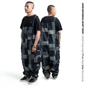 Experienced Suit 2.0 Mondrian Pattern Indigo
