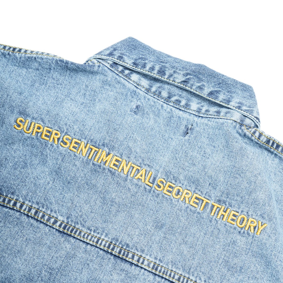 Coverall 1.0 Shortsleeve Denim Light Indigo – Super