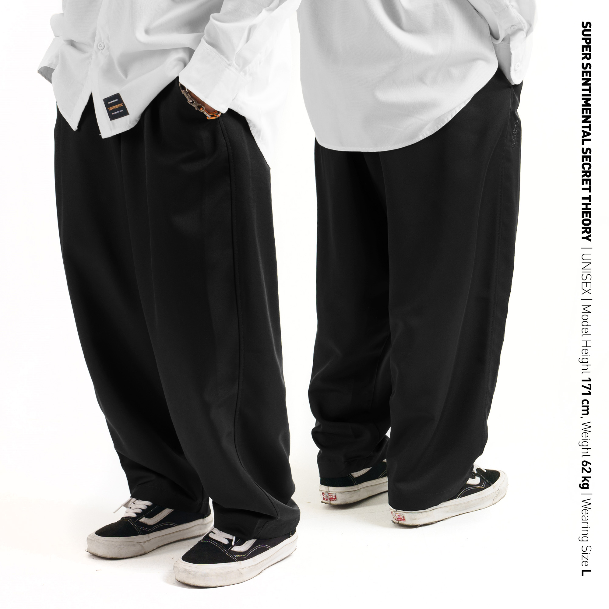 Dapper Pants Black – Super Sentimental Secret Theory