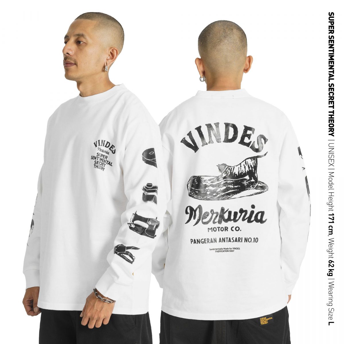 VINDESSST Merkuria Project Longsleeve Heavyweight Tshirt