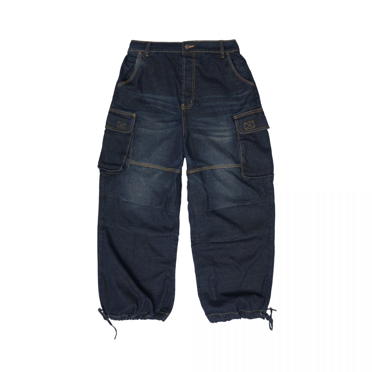 【BAON】Senreto washed stitch denim pants Ranger Pants Denim Washed Indigo – Super Sentimental Secret