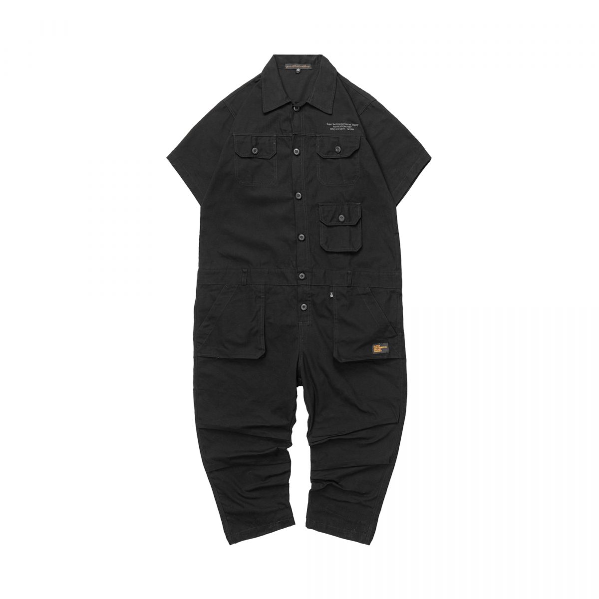 Coverall 2.0 Shortsleeve Black – Super Sentimental Secret Theory