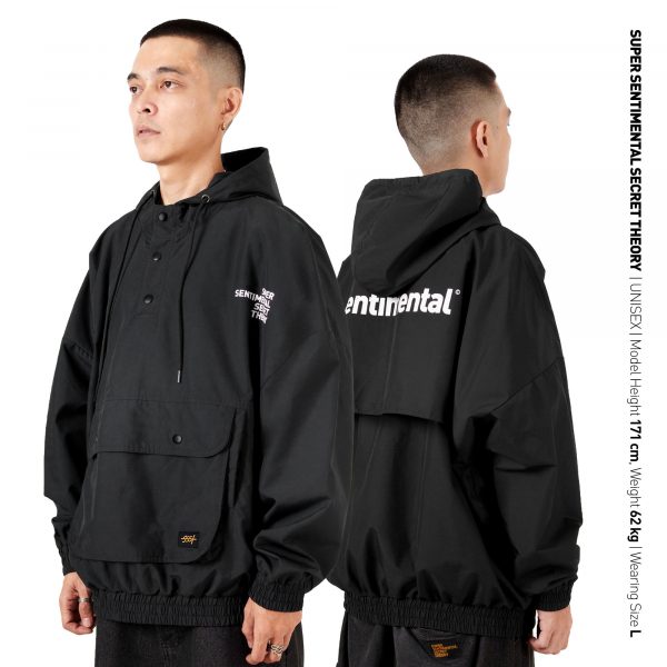 Maverick Cagoule Jacket Black