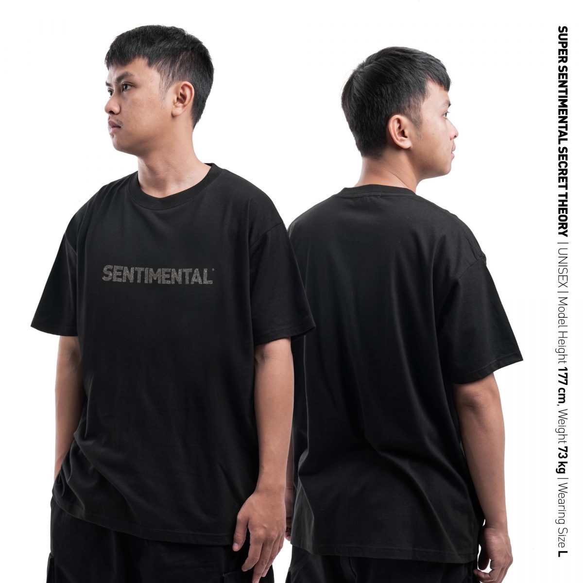 Basic Logo Florescence By Oxvianart Heavyweight Tshirt
