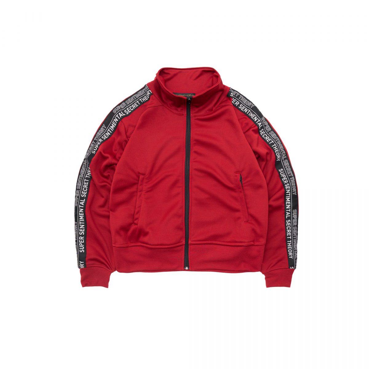 MINI SSST Track Top Taped Maroon