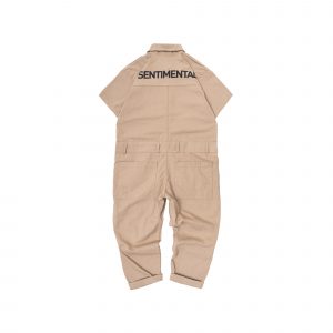 Coveral Shortsleeve Camel