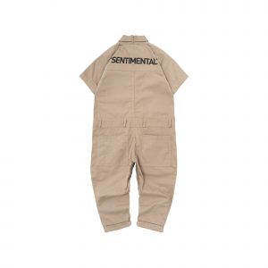 Coverall Shortsleeve Khaki