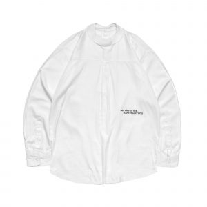 SSST by BOSBOROT Mirror Shirt White