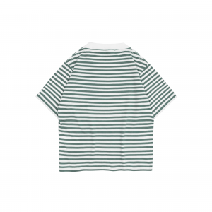 Basic Striped Teenage Pale Green