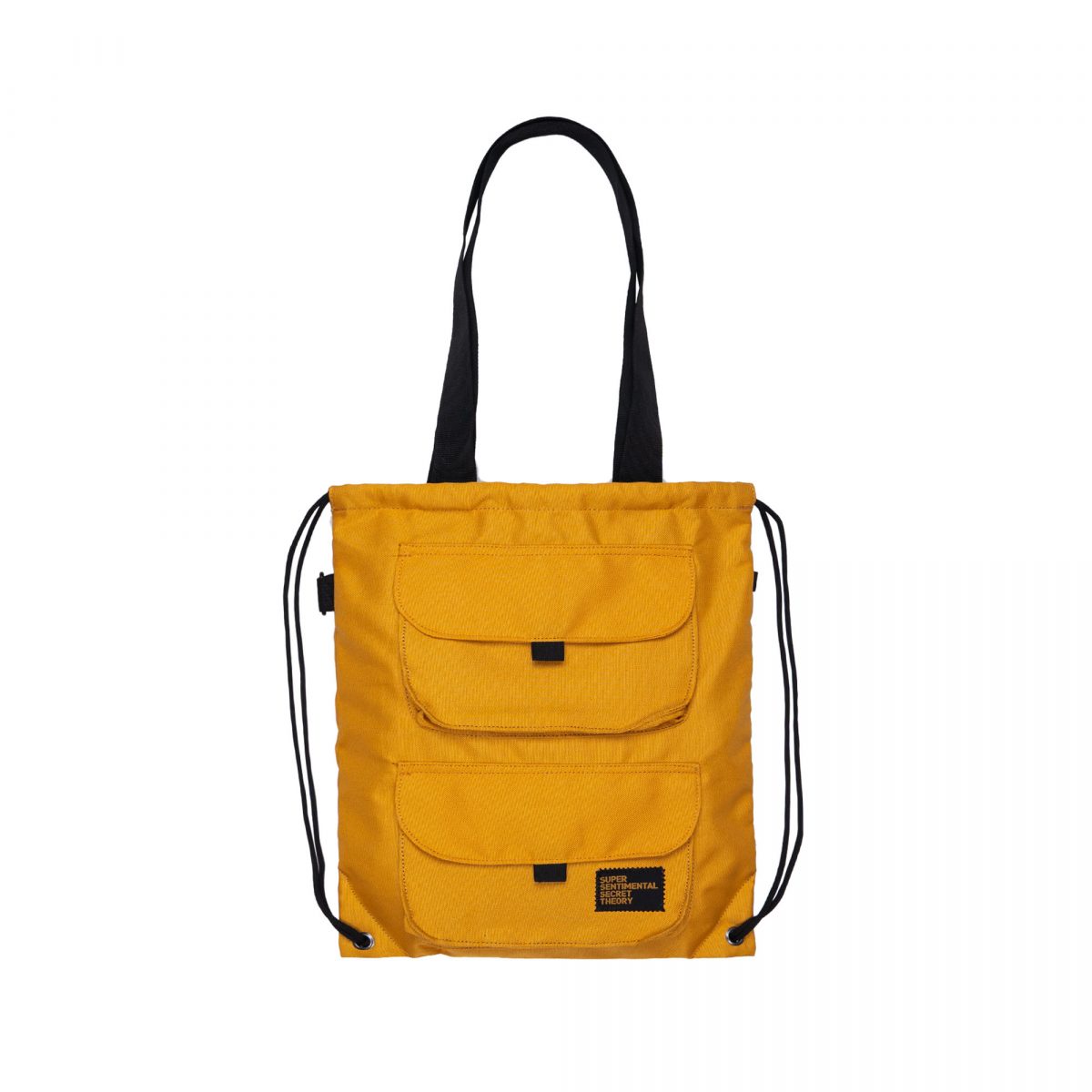 Tote Drawstring Mustard