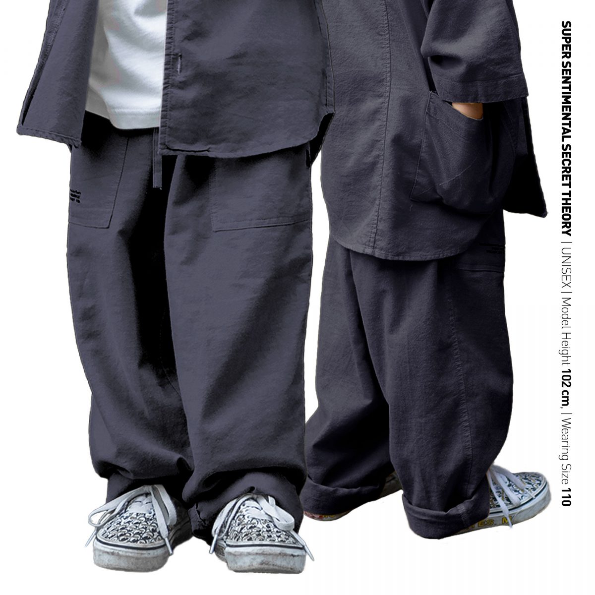 Snug Crewpants Dark Grey