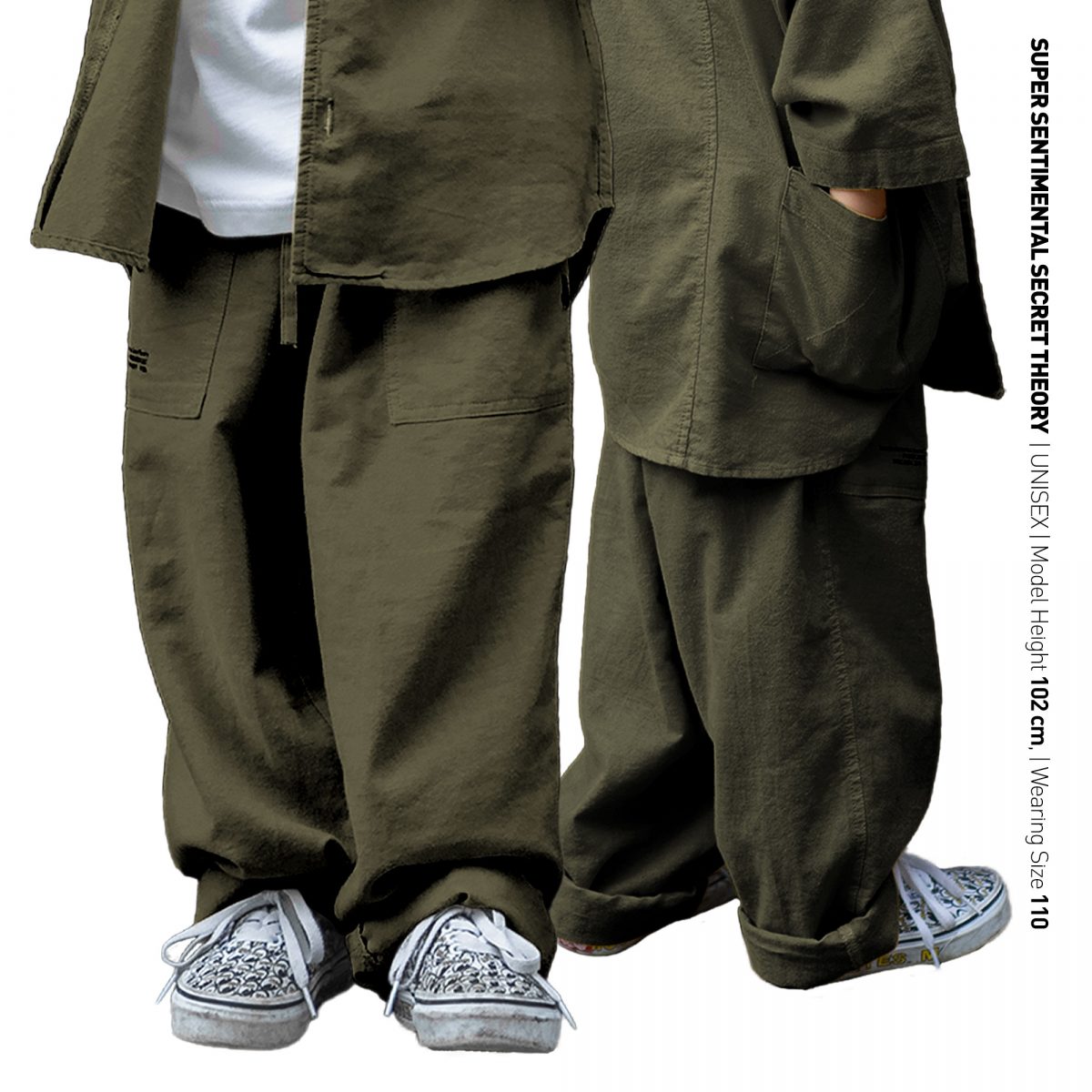 Snug Crewpants Olive