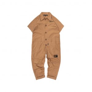 Coveral Shortsleeve Brown